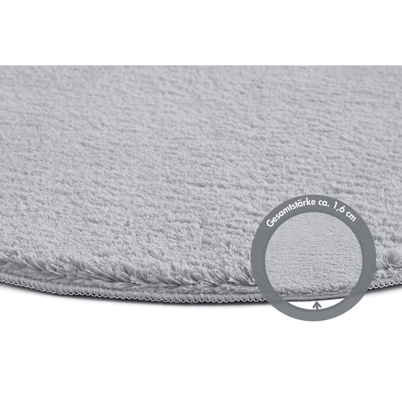 andiamo Arezzo Soft Bathroom Rug - Bath Mat Non-Slip Machine