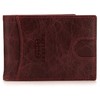 Otto Angelino Top Grain Leather Wallet with Money Clip -