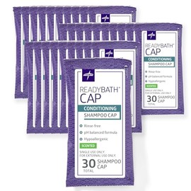 Medline ReadyBath Shampoo Cap, 30 Piezas