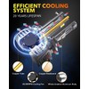 OXILAM M5S 9OO5 Bulbs 2024 1:1 Halogen Size, 30000LM Brighter