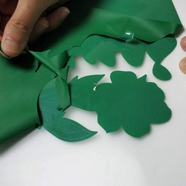 HIKENRI Heat Transfer Vinyl Bundle 12" x 10' Feet Rolls, HTV for Silhouette Cameo Easy to Cut & Weed, DIY Heat Press Design for T-Shirt, Clothes, Hats and Other Textiles Green