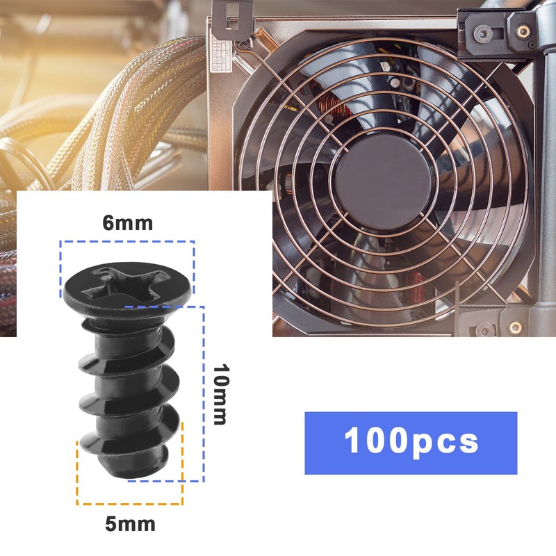Computer Case Fan Installation Screw Replacement PC Case Fan Screws