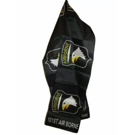 RFCO 101st Army Airborne Eagle Lightweight Flag Printed Knitted Style Scarf 8"x60"