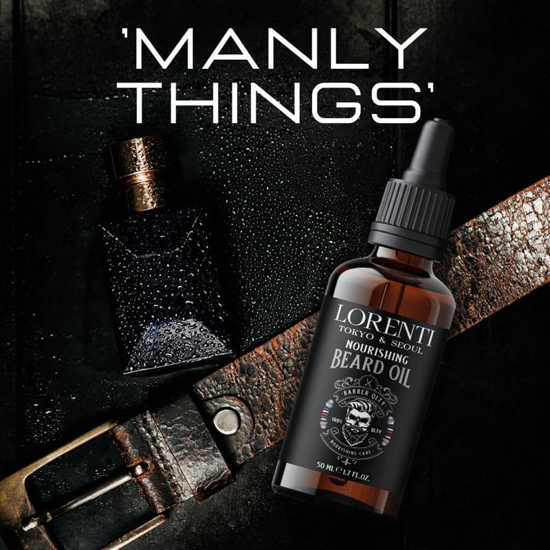 Lorenti Premium Beard Oil 100% Natural Beard Conditioner & Organic