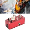 Rotary Speaker Simulator Pedal Metal Red Guitars Effect Pedals with