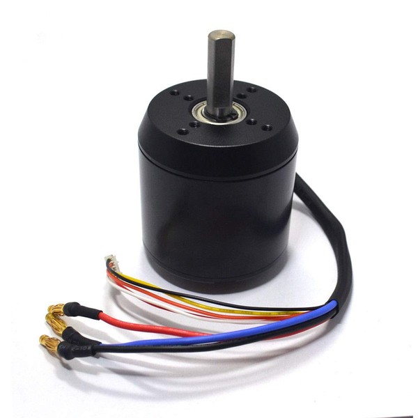 C6374 170KV Efficience Brushless Belt Sensored Motor for Electric Skateboard