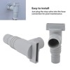 Pool Shut Off Valve PVC Simple Installation Pool Plunger Valves