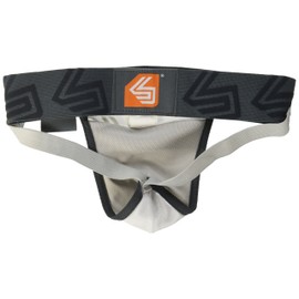 Shock Doctor Men's Supporter with Cup Pocket, White, XX-Large