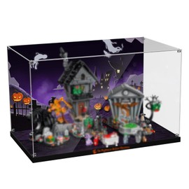 PIPART Acrylic Display Case Compatible with 21351 The Nightmare Before Christmas; ONLY Display Case, The Model NOT Included