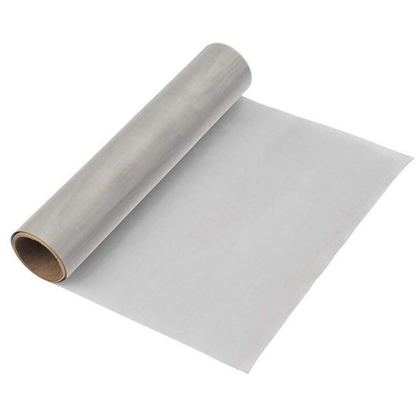 TIMESETL 304 Stainless Steel Woven Wire 80 Mesh - 12"X
