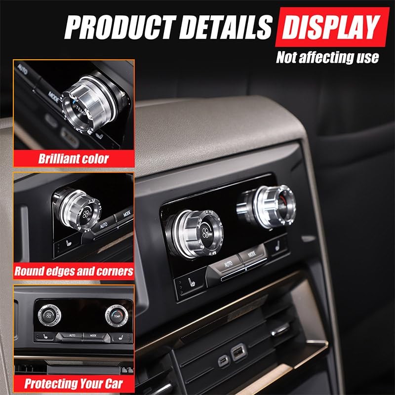 for Hummer EV Interior Accessories Rear Air Conditioner Switch Button