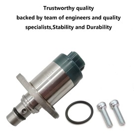 nanshaolin 8981455021 Fuel Pressure Regulator 990-1004 8981455020 Suction Control valve SCV Overhaul kit fits Isuzu NPR-HD NQR NRR 4HK1 5.2L 2011-2016 Common Rail Engine (8-98145-502-1, SCV valve kit)