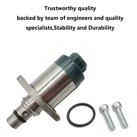 nanshaolin 8981455021 Fuel Pressure Regulator 990-1004 8981455020 Suction Control valve SCV Overhaul kit fits Isuzu NPR-HD NQR NRR 4HK1 5.2L 2011-2016 Common Rail Engine (8-98145-502-1, SCV valve kit)