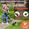 Electric Weed Wacker Battery Powered 3 in 1 Grass Trimmer/Lawn