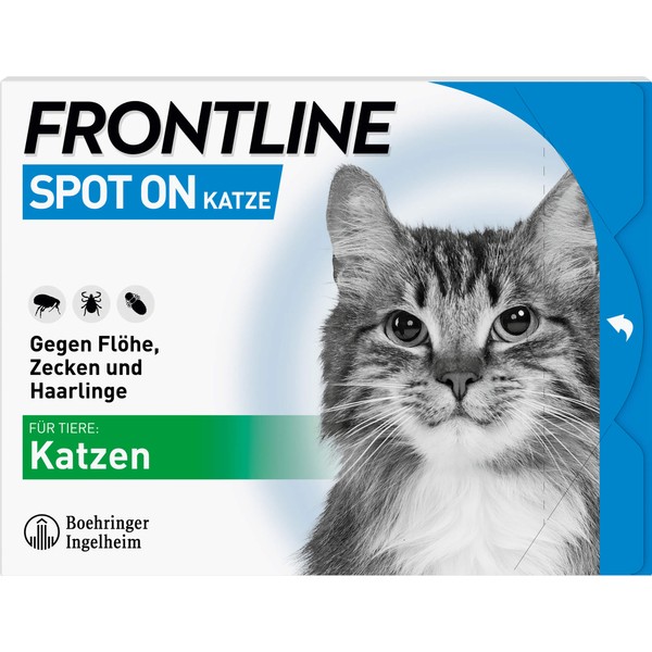 FRONTLINE Spot on Katze Pipette, 3 pcs. Ampoules