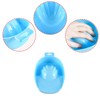 AQUEENLY Manicure Bowl, Nail Soaking Tray Bowl for Art, Polishing,