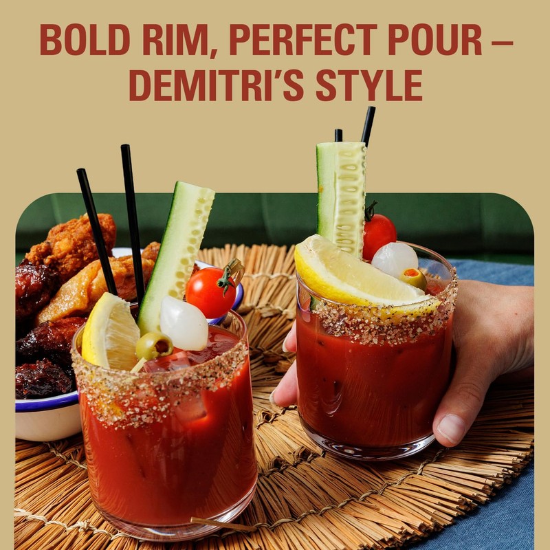 Demitri's RimShot Bloody Mary Rim Salt – Made With Hawaiian