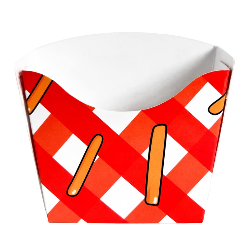Charolas Caja Para Papas Fritas A La Francesa 3 Diseños,