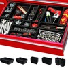 AUTOHJ [𝐔𝐩𝐠𝐫𝐚𝐝𝐞𝐝] 𝟔𝟓 𝐏𝐂𝐒 Tool Box Organizer Tray 𝟓 𝐒𝐢𝐳𝐞𝐬