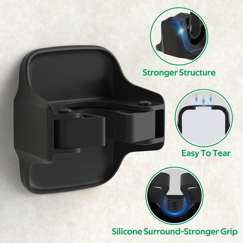 reliahom 10 Pack Broom Holder Wall Mount Mop Grippers No