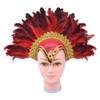Bristol Novelty BA071 Feather Helmet Jewel Plume, One Size
