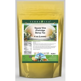 Squaw Vine (Partridge Berry) Tea (Loose) (4 oz, ZIN: 516969)