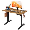 DEVAISE 40 X 24 Inches Electric Standing Desk,Height Adjustable Stand
