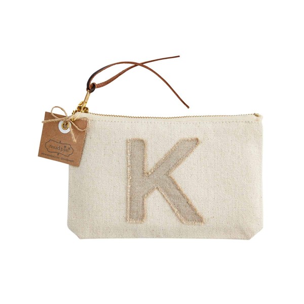 Mud Pie Initial Pouch (G)