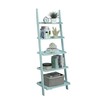 Convenience Concepts American Heritage Bookshelf Ladder, Sea Foam