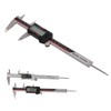 Herramienta de Medición de Calibre Digital Vernier Caliper de Acero