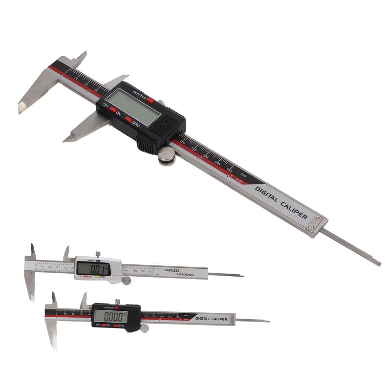 Herramienta de Medición de Calibre Digital Vernier Caliper de Acero