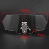 AQIMY Motorcycle Universal Wind Deflector Windshield Windscreen Adjustable