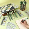 Sayglossy 30 Sets Positive Frog Pens Bulk with Bookmarks Inspirational