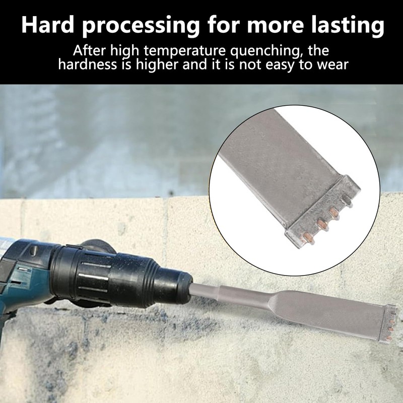 Oiieco SDS Plus Brick Removal Chisel 200 X 32mm, Carbide-Tipped