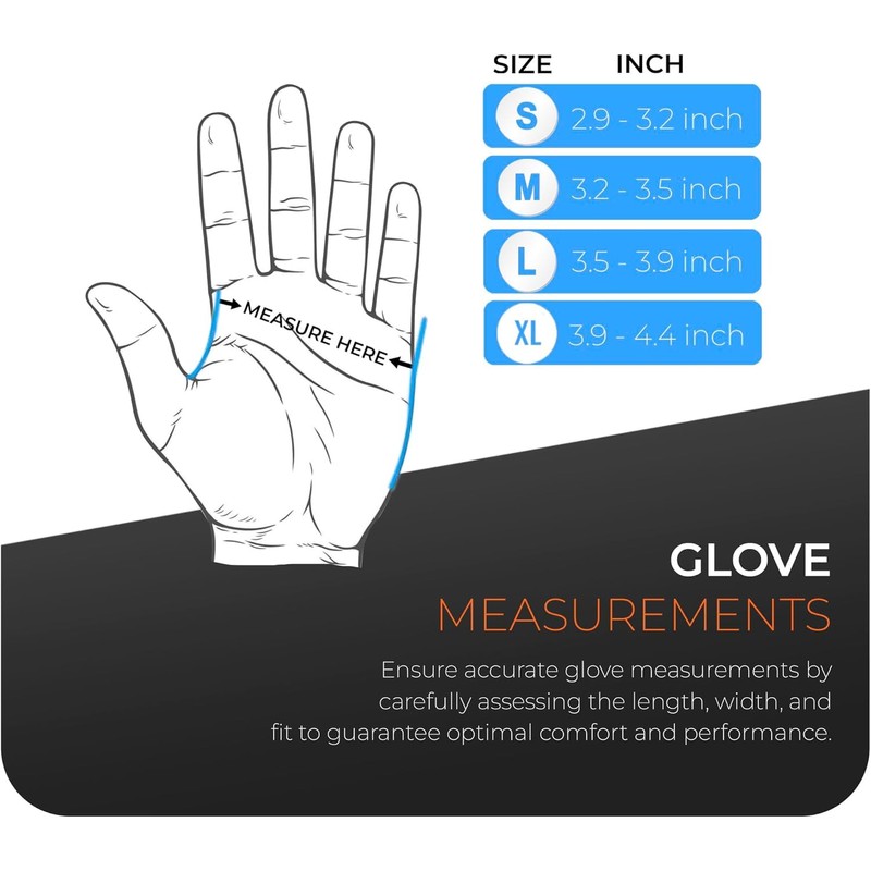 eatasty Disposable Gloves, Blue Nitrile Gloves, Powder-Free, Latex-Free, Multipurpose, Medical