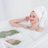 Quuylin Bath Pillow with 2 Strong Suction Cups, Bath Pillow