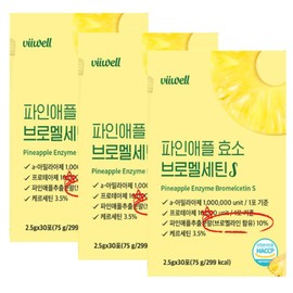 Pineapple enzyme powder stick type 3pcs / 파인애플효소 분말 스틱형 3개