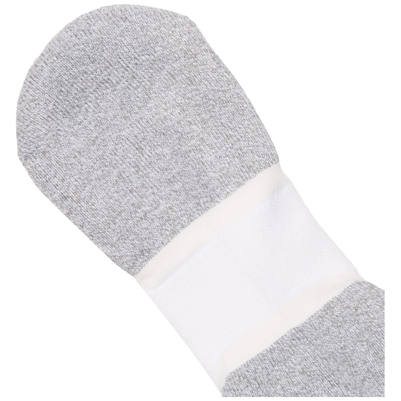Thorlo Men's Experia CoolMax Mini Crew Sock, White/White, X-Large