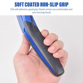 Ice Scraper for Car Windows, Heavy Duty Snow Scraper with Soft Ergonomic Grip Handle, Winter Ice Scraper Tool for Freezer, Cars, Trucks & Outdoor Use - Durable Ice Breaker Accessory