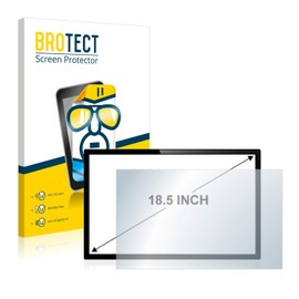 BROTECT 18.5 Inch Screen Protector for Touch Panel PCs with 18.5 Inch (47 cm) [410 x 231 mm, 16:9] - Clear Screen Protector Film