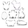 Easter Cookie Cutter Set - 7 piece - Egg, Carrot,