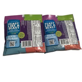 MR BEAST FEASTABLES KARL GUMMIES - Sour Green Apple 2 PACK BB 4 2025