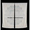 Handicraft-Palace Indian Mandala Tapestry Room Curtains Boho Chic Silver Ombre