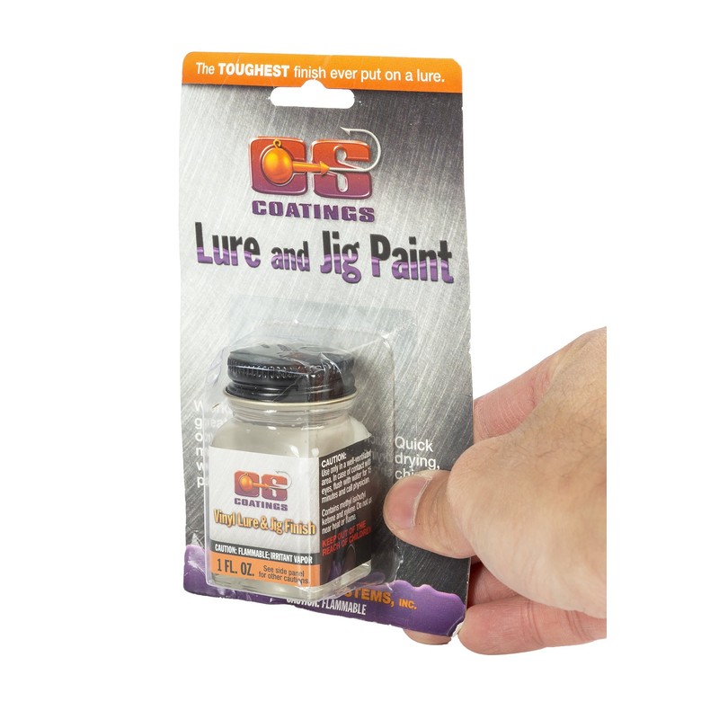 Component Systems DRMS-210 Vinyl Lure and Jig Paint, Clear