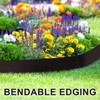 TMEE Landscape Edging Border 40 inch Strips, 7 inch Depth