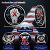GEN X Skull Challenge Coin, Vintage Skeleton Design Collectible Coin,