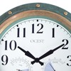 OCEST 16 Inch Indoor Outdoor Clock, Waterproof Wall Clock with