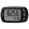 dretec H-235BK Pedometer, Large Screen, Calories Burned, Exercise Display, 3D
