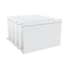 Staples 4" x 6" Index Cards, Lined, White, 100/Pack (ST51001)