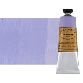 Charvin Extra Fine Professional Amethyst Parma Artist Oil Paint 20 ml - Triple-Milled for Smoothness, Rich Texture, Poppy Oil-Based, Light-Fast, Handmade Oil Color Paints for Professionals